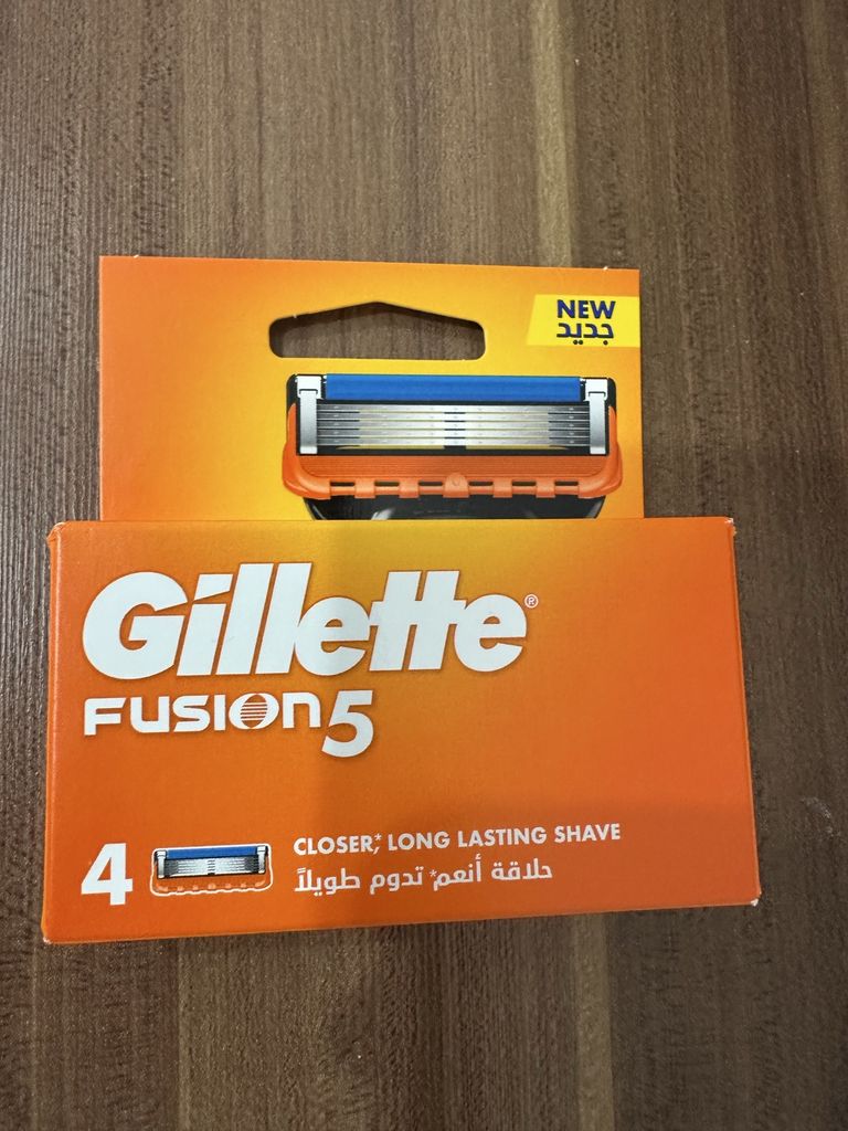 تیغ یدک ژیلت مدل Fusion 5 بسته 4 عددی