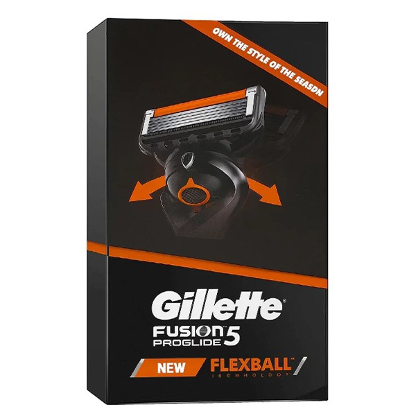 پک کامل fusion proglide یک دسته فیوژن همراه ۴ یدک