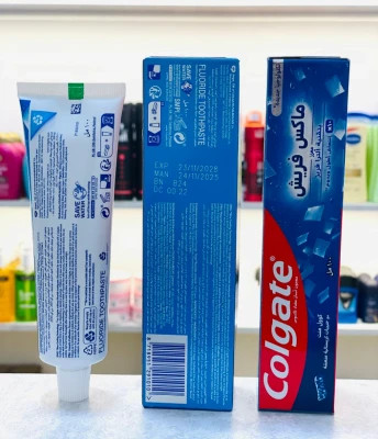 خمیردندان کولگیت مدل Max Fresh (رایحه Cool Mint - آبی) 100 میل