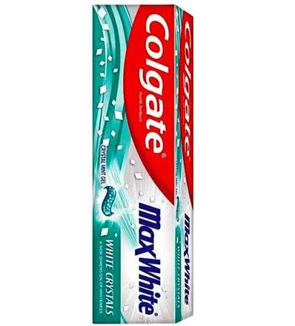خمیردندان کولگیت مدل Max White (نسخه Crystal Mint - ۱۰۰ میل)