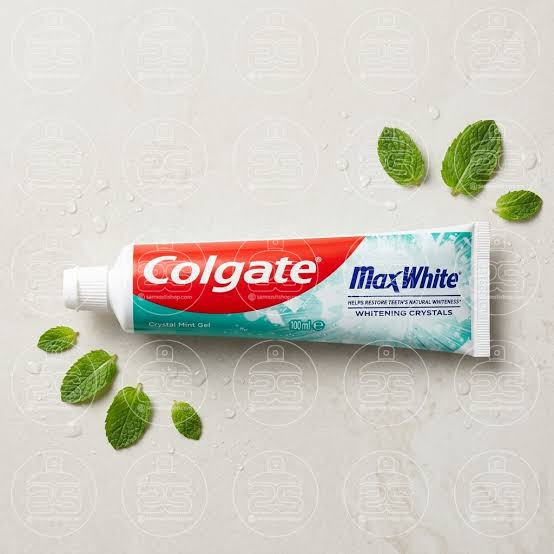 خمیردندان کولگیت مدل Max White نسخه Crystal Mint - ۱۰۰ میل 12 عددی
