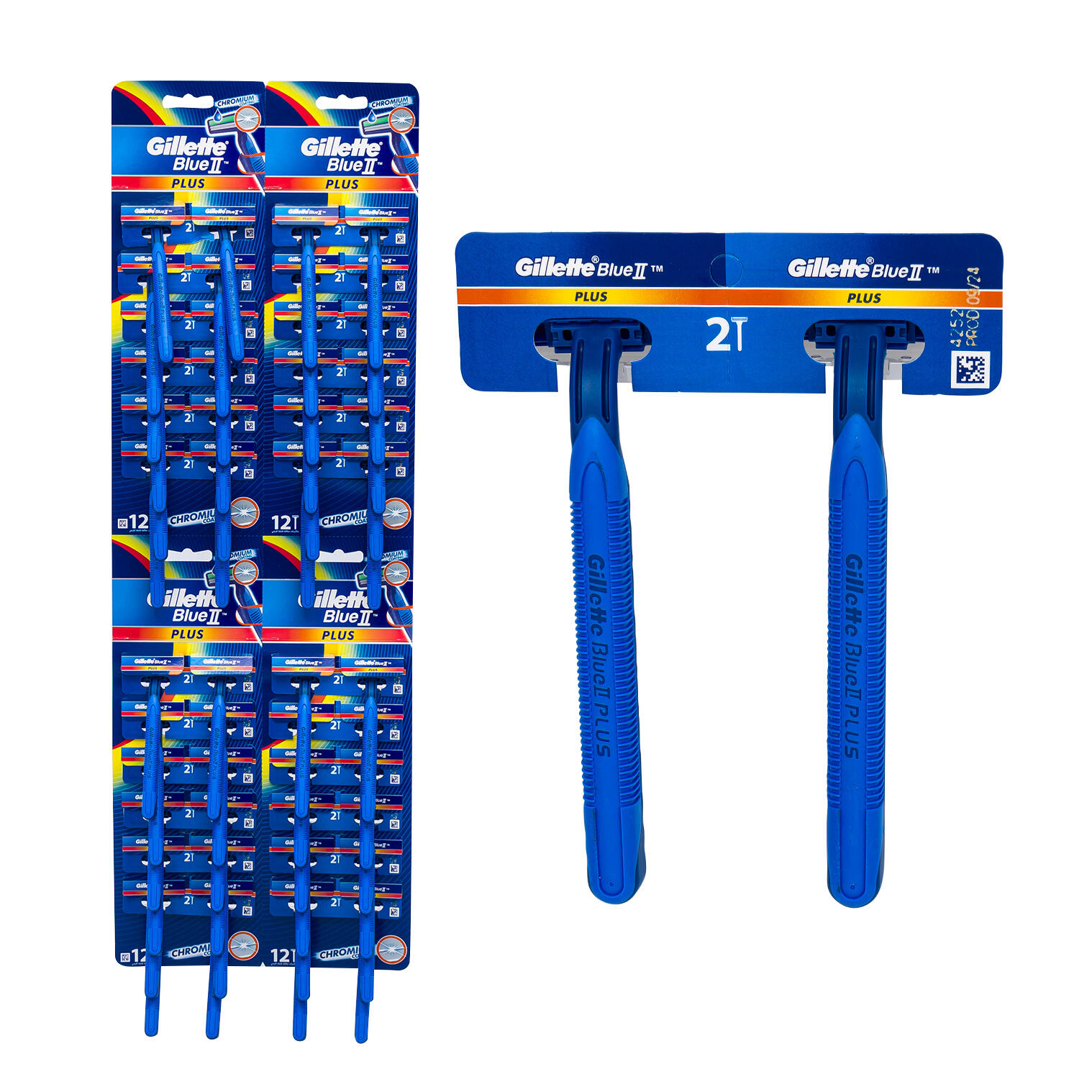 تیغ اصلاح یک‌بار مصرف ژیلت بلو ۲ پلاس | Gillette Blue II Plus